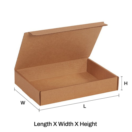MAILER BOX NO. 8** 9X6 1/2X1 3/4" KRAFT