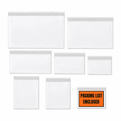 Packing List Envelopes, 2 Mil – Multiple Sizes