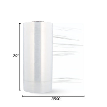STRETCH FILM MACHINE | 20"X3500' | 115 GAUGE