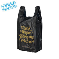 BAG SHOPPING THANK YOU JUMBO 18X11X28-500 UNITS/PACK - Warehouse Instant Supplies LLC