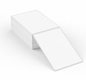 Zebra 4 x 6 white direct thermal fanfold labels, 4,000 labels per case