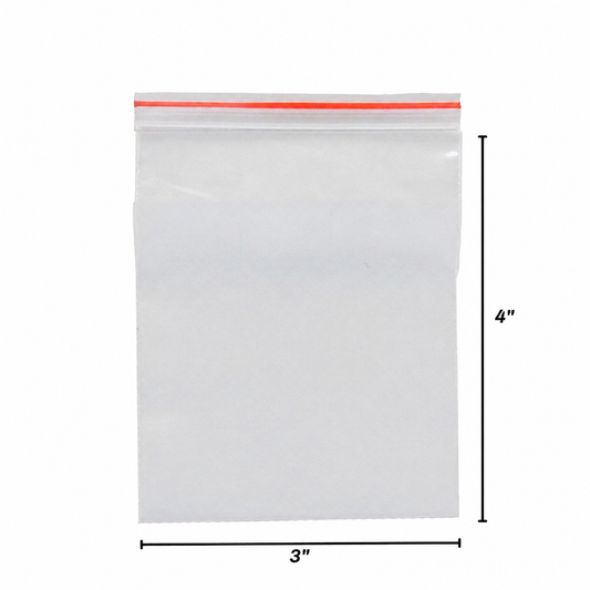Clear Resealable Zip Bags, 2 Mil – 1,000 Bags per Pack - Warehouse Instant Supplies LLC