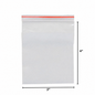 Clear Resealable Zip Bags, 2 Mil – 1,000 Bags per Pack