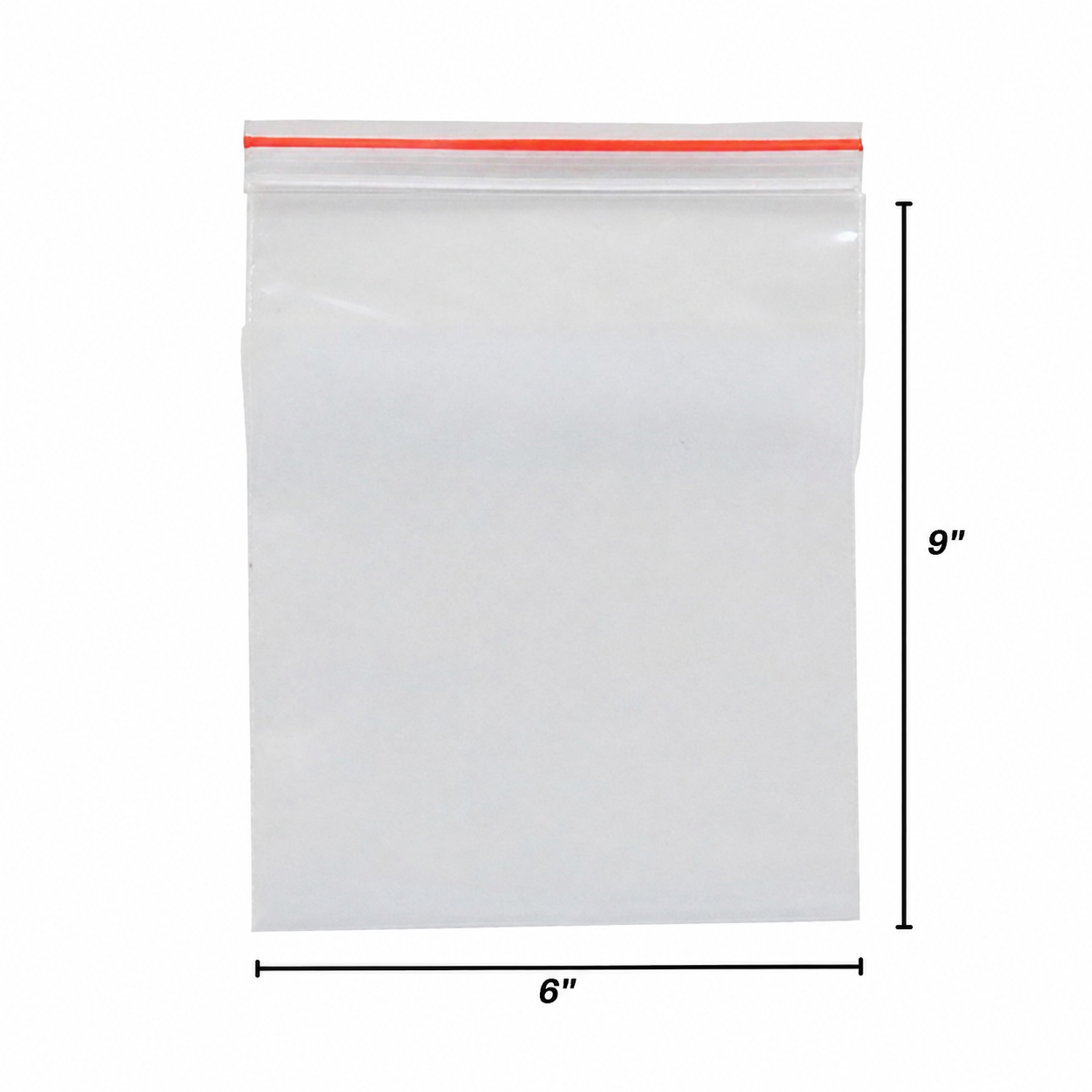 Clear Resealable Zip Bags, 2 Mil – 1,000 Bags per Pack