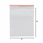 Clear Resealable Zip Bags, 2 Mil – 1,000 Bags per Pack