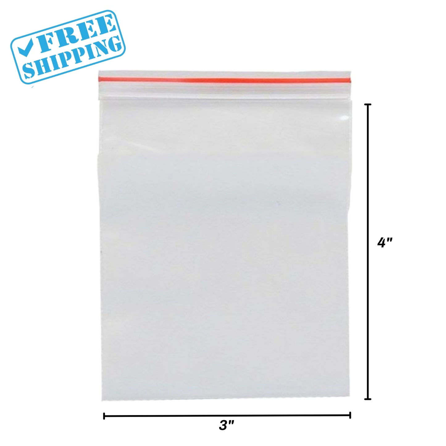 ZIPLOCK BAG  | 3X4" | 200 UNITS/PACK