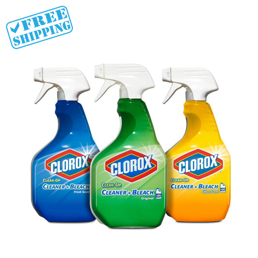 Clorox Clean-Up | All Purpose Cleaner with Bleach | Spray Bottle | (Bottle May Vary) | 32 Ounces - warehouse supplies