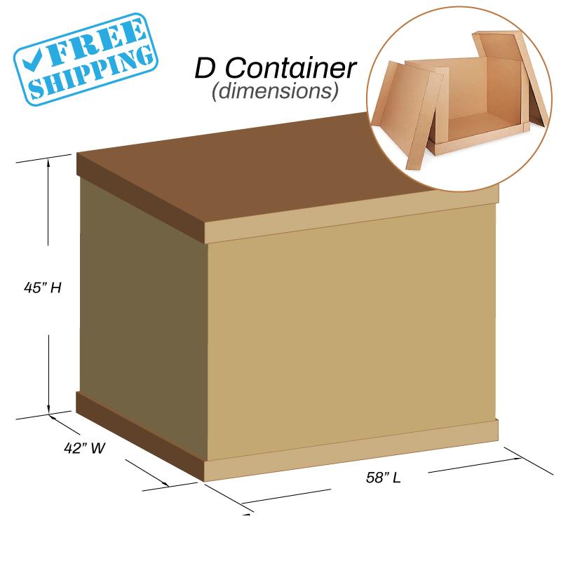 Double-Wall Containers - warehouse supplies