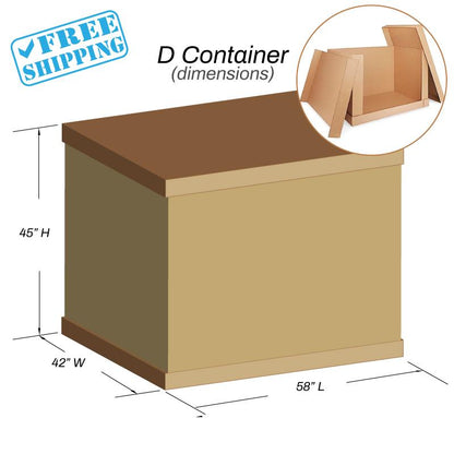 Double-Wall Containers - warehouse supplies
