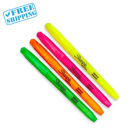 Sharpie Pocket Highlighters,  Fluorescent Colors - warehouse supplies