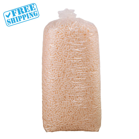 Packing Peanuts | ENVIRONMENTALLY FRIENDLY | Color Yellow | Pack: 20 ft³ - Warehouse Instant Supplies LLC