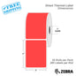 3”X4" - Direct Thermal Labels - 1” Core - 20 Rolls per Pack - 300 labels per roll - (6000 Labels) - warehouse supplies