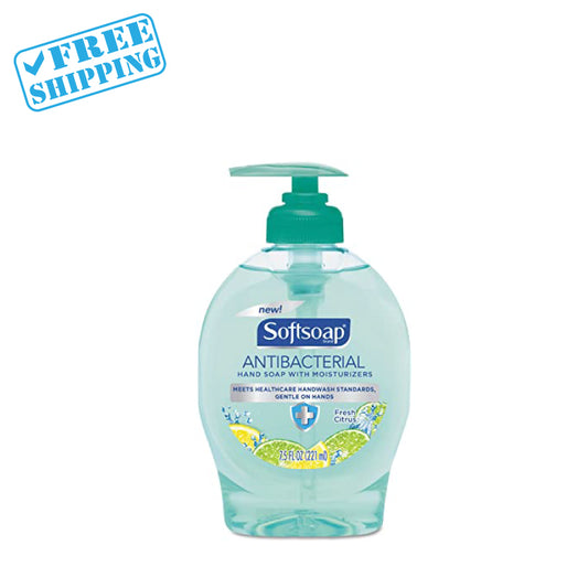 Softsoap Antibacterial Liquid Hand Soap | Pump  | 7.5 Oz. | 1 Unit (Bottle May Vary) - warehouse supplies