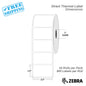 2.5"x1.5" - Direct Thermal Labels - 1” Core - 40 Rolls per Pack - warehouse supplies