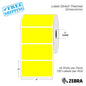 4”X2" - Direct Thermal Labels - 1” Core - 16 Rolls per Pack - 750 labels per roll - (11600 Labels) - warehouse supplies