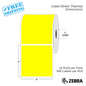 4”X4" - Direct Thermal Labels - 1” Core - 10 Rolls per Pack - 600 labels per roll - (6000 Labels) - warehouse supplies