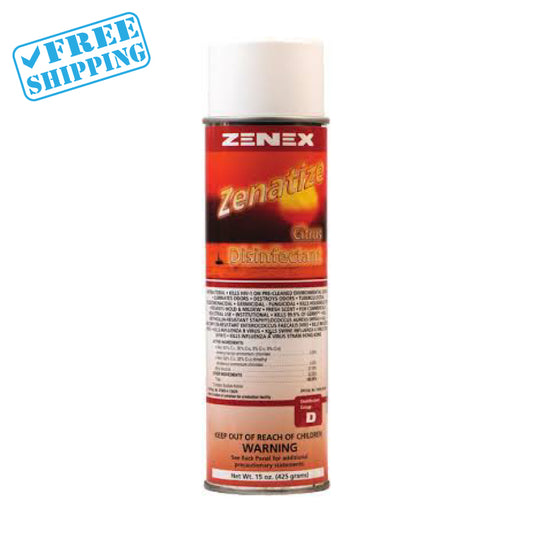 Zenitize - Disinfectant Spray & Deodorant Citrus Scented - warehouse supplies