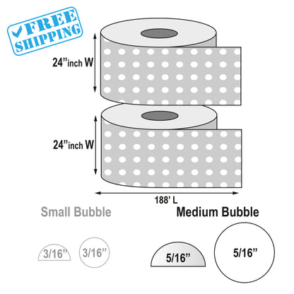 Bubble Wrap | Rolls - Warehouse Instant Supplies LLC
